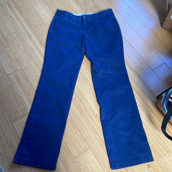 Old Navy Favorite Khakis, perfect boot cut, size 6 LONG TALL, marine blue - Picture 5 of 6